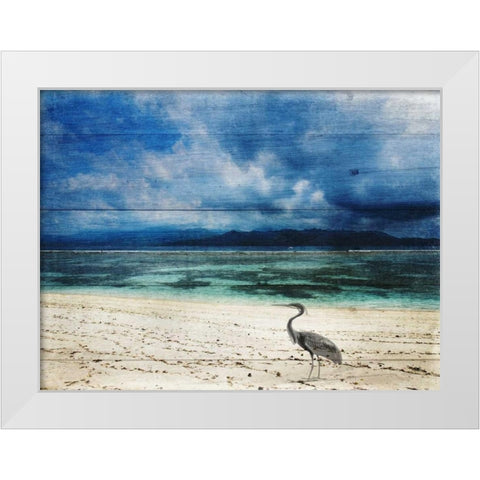 Coastal 2 White Modern Wood Framed Art Print by Lewis, Sheldon