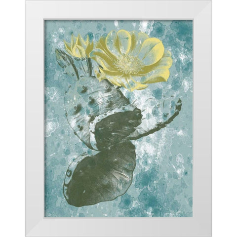 Almost Midnight White Modern Wood Framed Art Print by Lewis, Sheldon