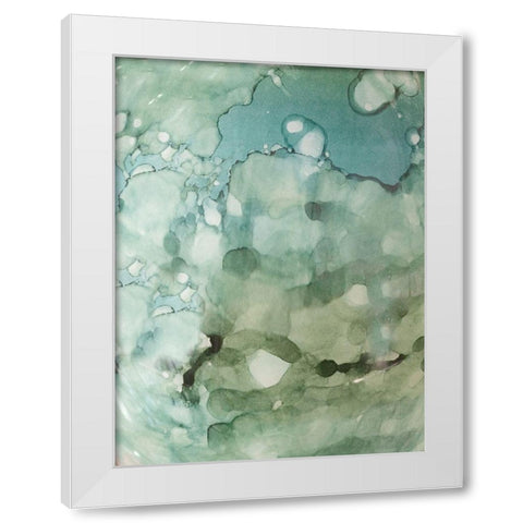 Sephora White Modern Wood Framed Art Print by Lewis, Sheldon