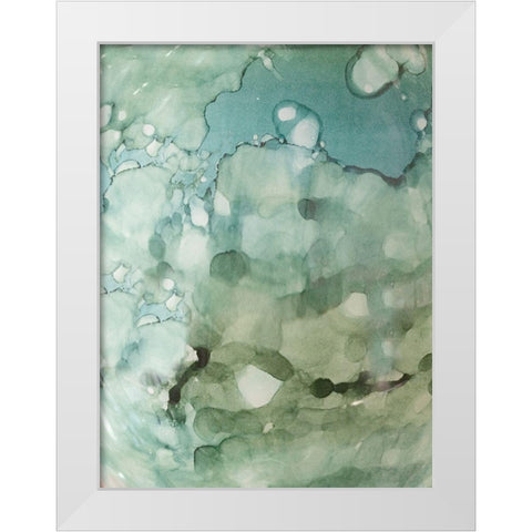 Sephora White Modern Wood Framed Art Print by Lewis, Sheldon