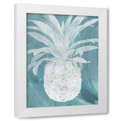 Pine 2 White Modern Wood Framed Art Print by Lewis, Sheldon