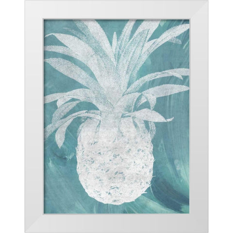 Pine 2 White Modern Wood Framed Art Print by Lewis, Sheldon