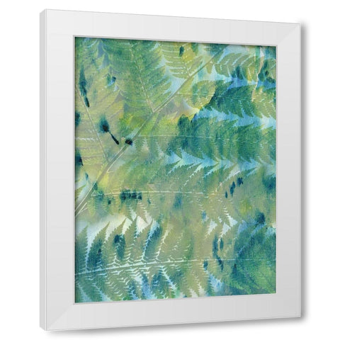 Deep In TheTropic 2 White Modern Wood Framed Art Print by Lewis, Sheldon