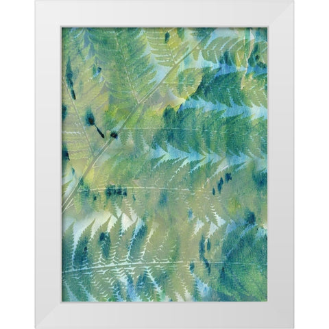 Deep In TheTropic 2 White Modern Wood Framed Art Print by Lewis, Sheldon