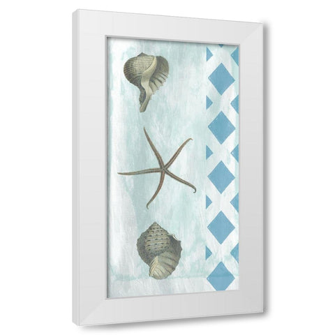 Tranquility 2 White Modern Wood Framed Art Print by Lewis, Sheldon