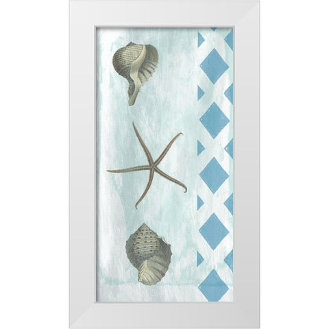 Tranquility 2 White Modern Wood Framed Art Print by Lewis, Sheldon