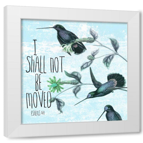 I Shall Not White Modern Wood Framed Art Print by Lewis, Sheldon