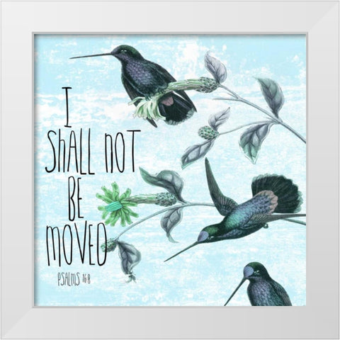 I Shall Not White Modern Wood Framed Art Print by Lewis, Sheldon