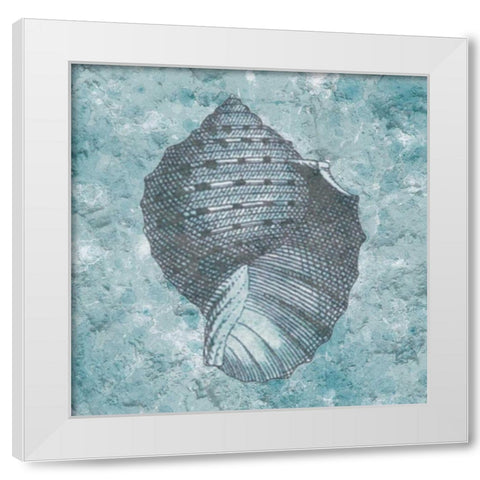 Coastal Cement 1 White Modern Wood Framed Art Print by Lewis, Sheldon