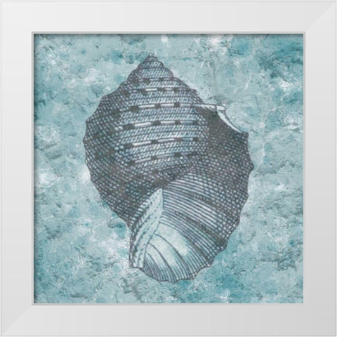 Coastal Cement 1 White Modern Wood Framed Art Print by Lewis, Sheldon