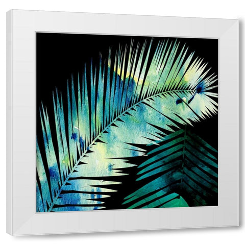 Watercolor Burst 2 White Modern Wood Framed Art Print by Lewis, Sheldon