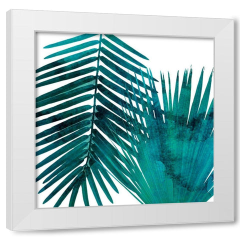 Watercolor Burst 3 White Modern Wood Framed Art Print by Lewis, Sheldon