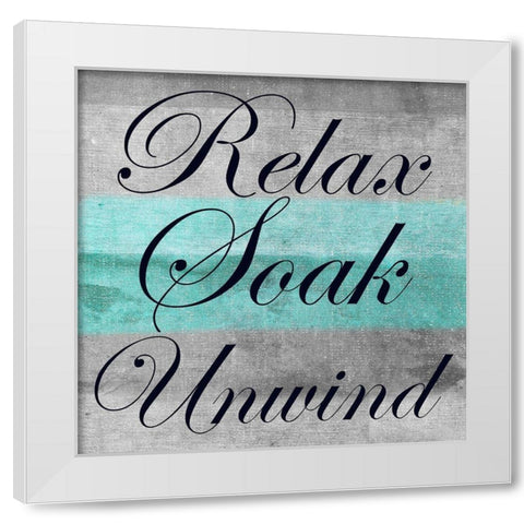 RUS White Modern Wood Framed Art Print by Lewis, Sheldon