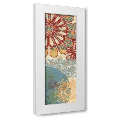 FLORA TRANCE VI White Modern Wood Framed Art Print by Greene, Taylor