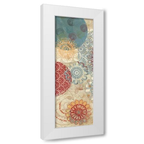 FLORA TRANCE VII White Modern Wood Framed Art Print by Greene, Taylor