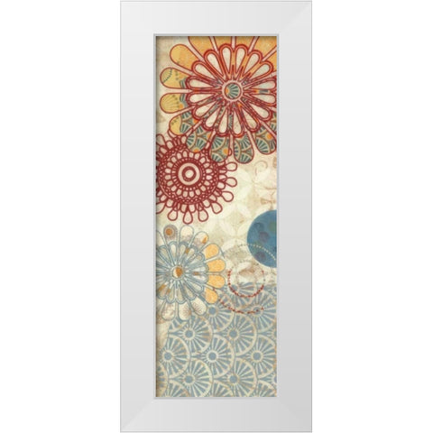 FLORA TRANCE VIII White Modern Wood Framed Art Print by Greene, Taylor