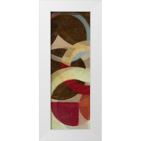 HALO WEAVE III White Modern Wood Framed Art Print by Greene, Taylor