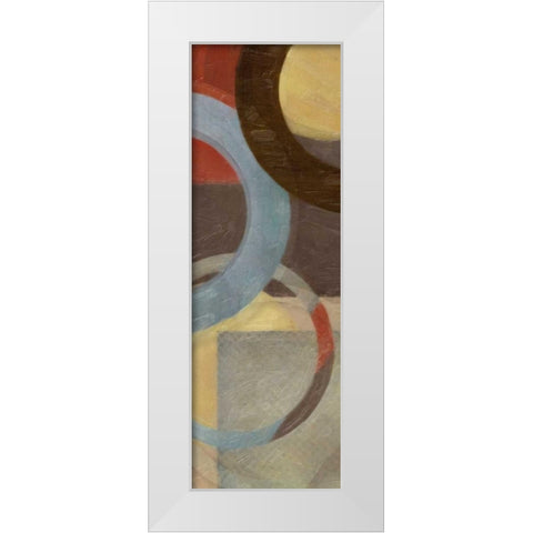 HALO WEAVE IV White Modern Wood Framed Art Print by Greene, Taylor