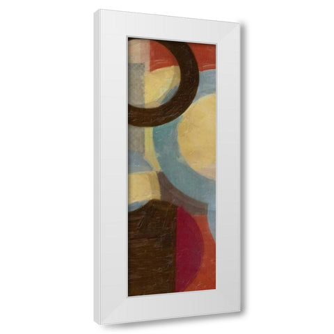HALO WEAVE V White Modern Wood Framed Art Print by Greene, Taylor