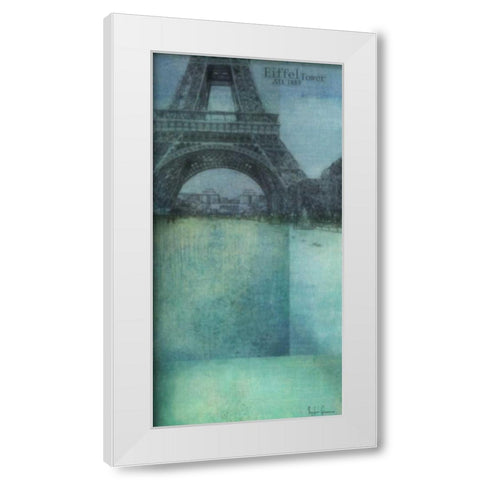 City Hues I White Modern Wood Framed Art Print by Greene, Taylor