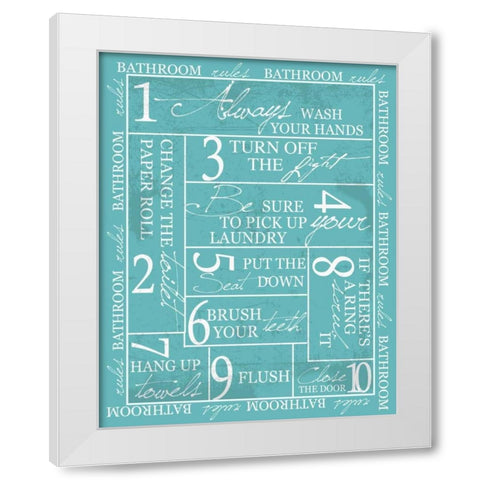 3 Turn Off the Lights C2 White Modern Wood Framed Art Print by Greene, Taylor