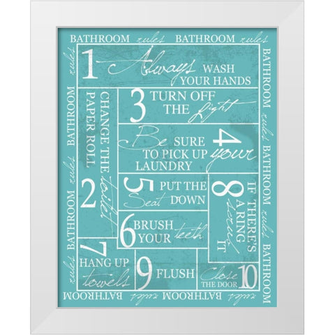 3 Turn Off the Lights C2 White Modern Wood Framed Art Print by Greene, Taylor