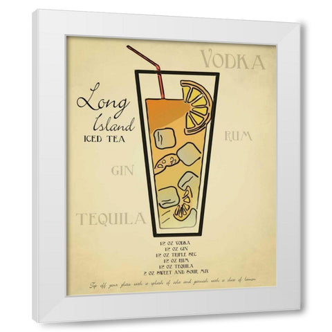 Long Island White Modern Wood Framed Art Print by Greene, Taylor