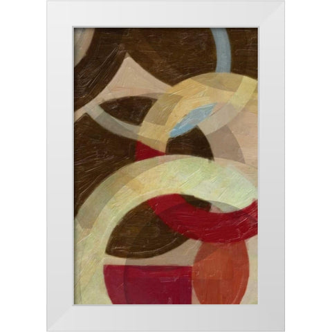 HALO WEAVE III White Modern Wood Framed Art Print by Greene, Taylor