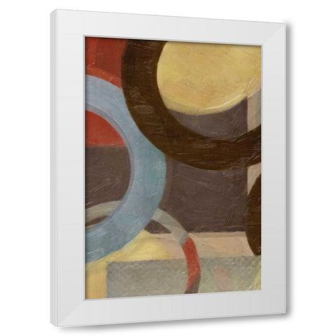 HALO WEAVE IV White Modern Wood Framed Art Print by Greene, Taylor