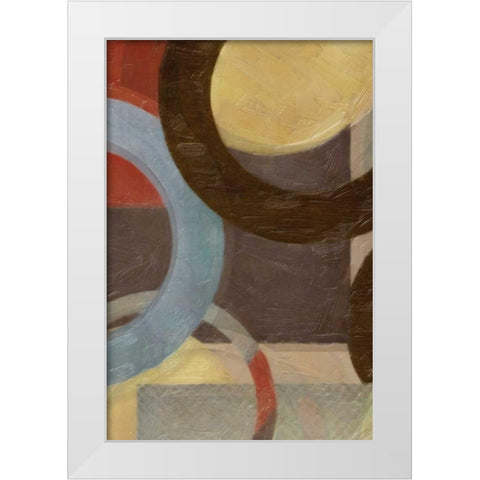 HALO WEAVE IV White Modern Wood Framed Art Print by Greene, Taylor