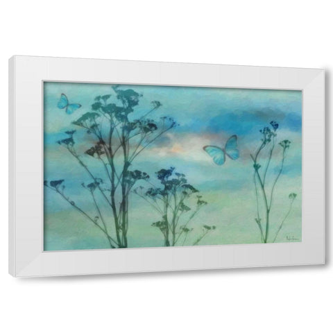 Botanical Silhouette White Modern Wood Framed Art Print by Greene, Taylor