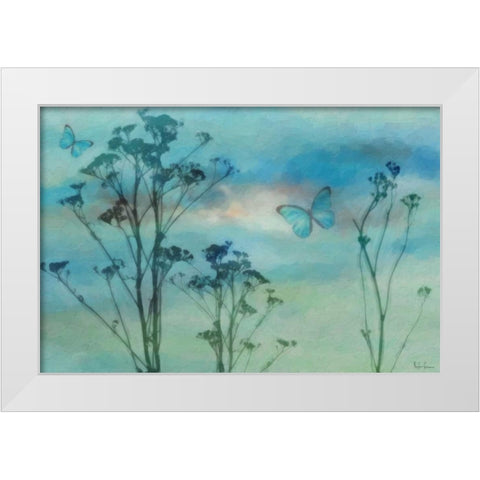 Botanical Silhouette White Modern Wood Framed Art Print by Greene, Taylor