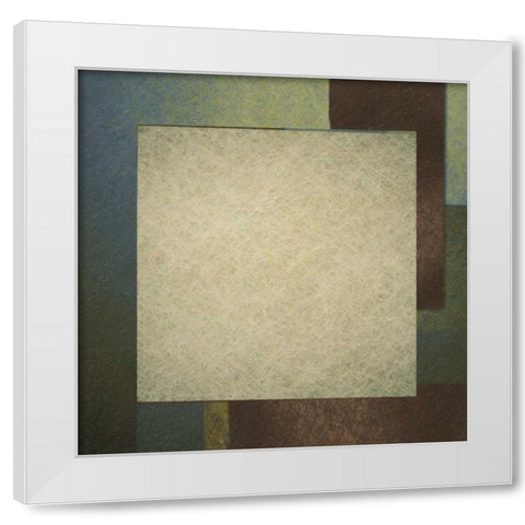 Contemporary Border 2 White Modern Wood Framed Art Print by Greene, Taylor