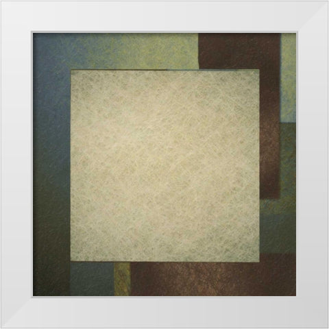 Contemporary Border 2 White Modern Wood Framed Art Print by Greene, Taylor