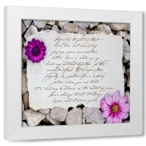 Rocks1 White Modern Wood Framed Art Print by Greene, Taylor