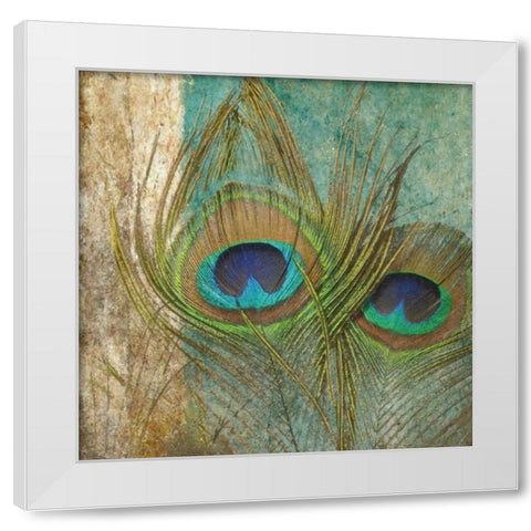 Feather Create White Modern Wood Framed Art Print by Greene, Taylor