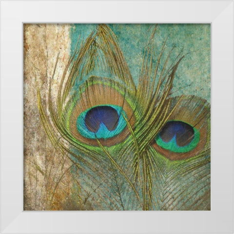 Feather Create White Modern Wood Framed Art Print by Greene, Taylor