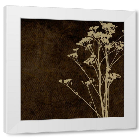 OSCAR GOLD B2 White Modern Wood Framed Art Print by Greene, Taylor
