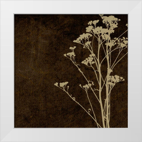 OSCAR GOLD B2 White Modern Wood Framed Art Print by Greene, Taylor