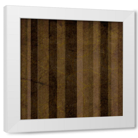 OSCAR GOLD B3 White Modern Wood Framed Art Print by Greene, Taylor