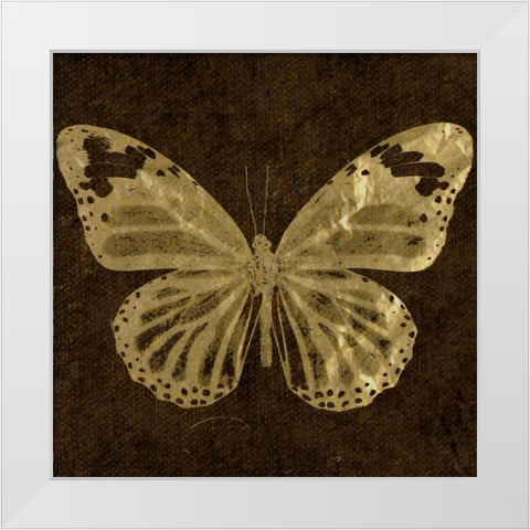 OSCAR GOLD B5 White Modern Wood Framed Art Print by Greene, Taylor