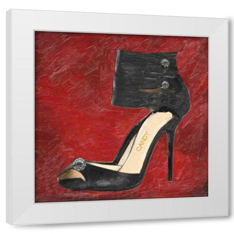 Fashion Patch S1 White Modern Wood Framed Art Print by Greene, Taylor