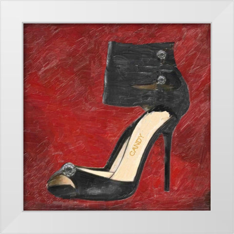 Fashion Patch S1 White Modern Wood Framed Art Print by Greene, Taylor