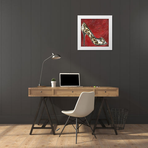 Fashion Patch S3 White Modern Wood Framed Art Print by Greene, Taylor