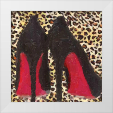 Fashion Patch S5 White Modern Wood Framed Art Print by Greene, Taylor