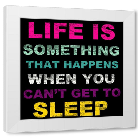 LIFE White Modern Wood Framed Art Print by Greene, Taylor