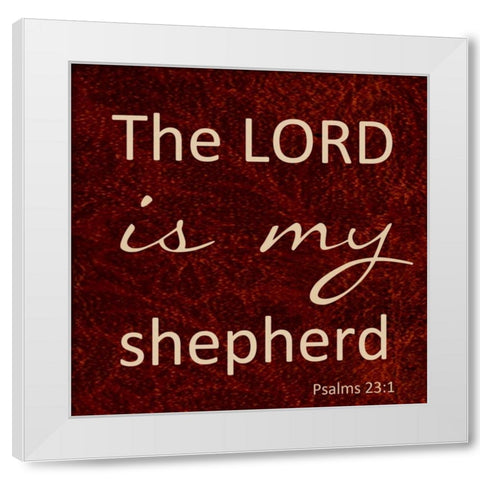 MY SHEPHERD White Modern Wood Framed Art Print by Greene, Taylor