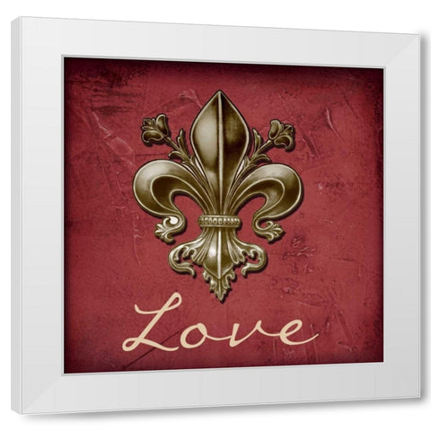 Faith White Modern Wood Framed Art Print by Greene, Taylor