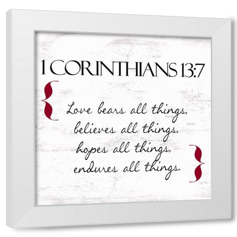 Love in Black White Modern Wood Framed Art Print by Greene, Taylor