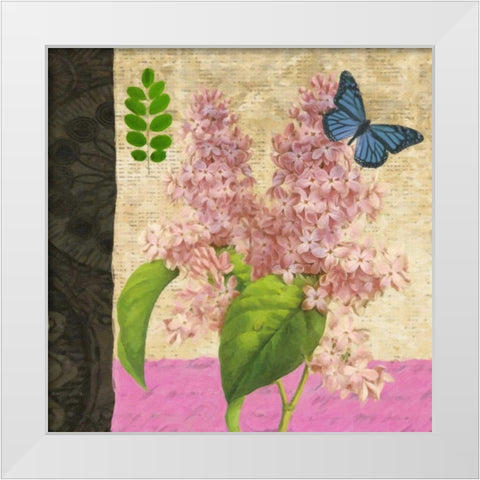 FLORAL II White Modern Wood Framed Art Print by Greene, Taylor
